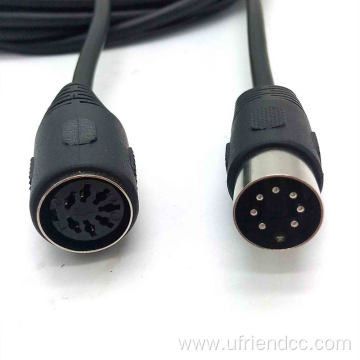 7Pin large Din Cable For Audio/Midi Cable